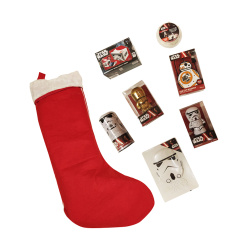 Χριστουγεννιάτικη Κάλτσα Star Wars 56 εκ. με 7 Θεματικά Χρηστικά Αντικείμενα