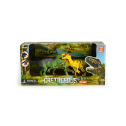Σετ Φιγούρες Δεινοσαύρων Κρητιδικής Περιόδου 3 τμχ 14-17 εκ.