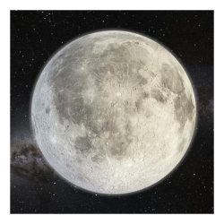 Μαγνήτης Square 3D Σελήνη