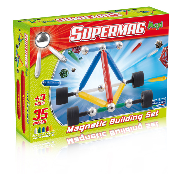Μαγνητικές Κατασκευές Supermag Maxi Wheels 35