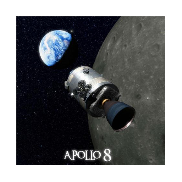 Κάρτα Square 3D Apollo 8 - 1968