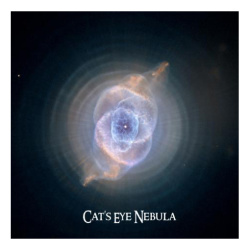 Κάρτα Square 3D το Νεφέλωμα "Μάτι της Γάτας"
