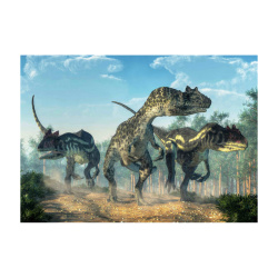 Κάρτα Post 3D Αλλόσαυροι