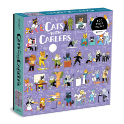 Cats with Careers 500pcs Παζλ