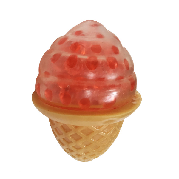 Squeezy Ice Cream with Beads 8 cm