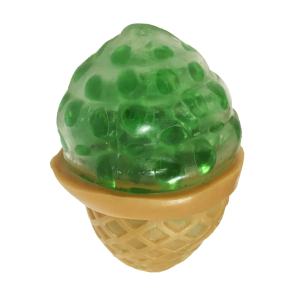 Squeezy Ice Cream with Beads 8 cm