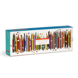 Frank Lloyd Wright Colored Pencils Panoramic 1000pcs Παζλ
