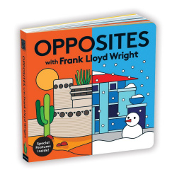 Αγγλικό Βιβλίο τα Αντίθετα με τον Frank Lloyd Wright