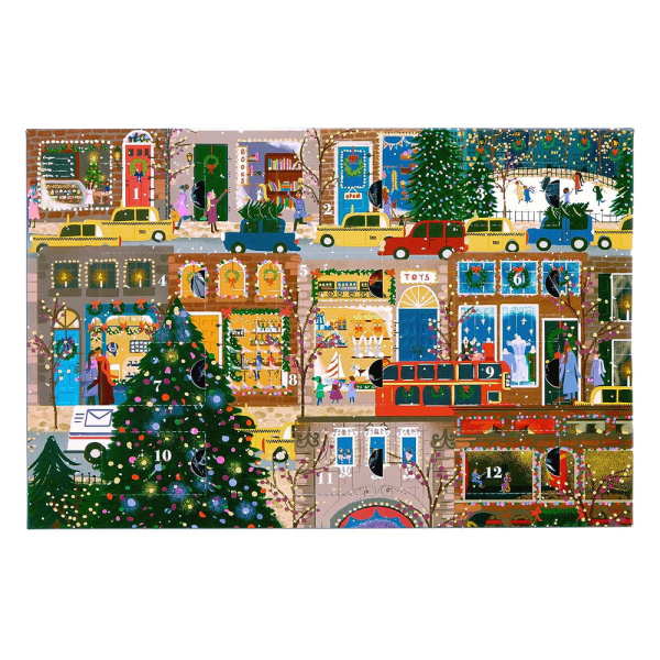 Joy Laforme Winter Lights 12 Days of Puzzles Holiday Countdown Παζλ