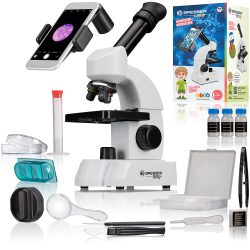Μικροσκόπιο με Αντάπτορα για Smartphone 40x-640x Bresser Junior